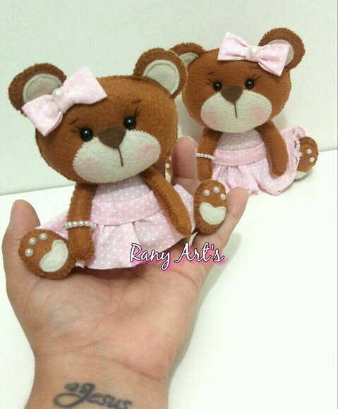 Porta maternidade familia urso