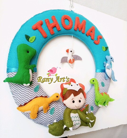 porta maternidade dinossauros