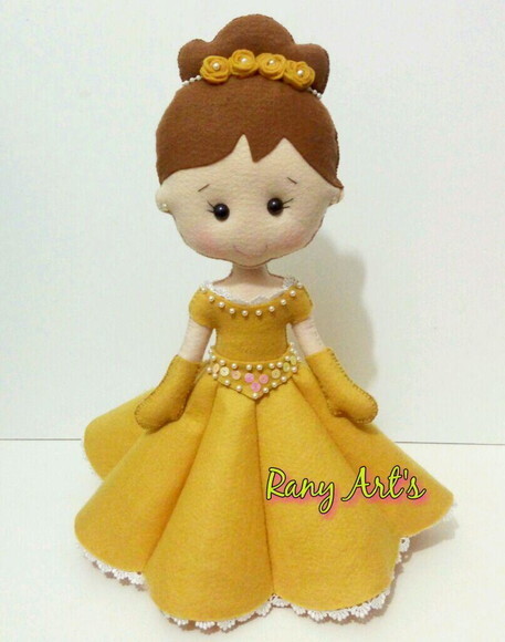 Princesa Feltro 35cm