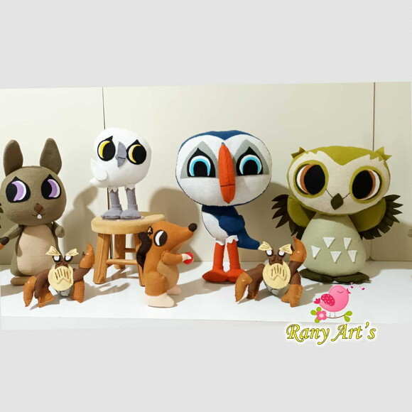 Puffin Rock com 6 Peças