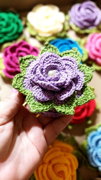 Sachê de Flores para Dia das Mães Kit com 5 Unidades