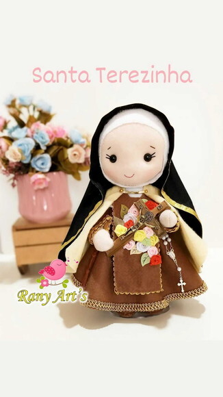 Santa Terezinha 25cm Luxo