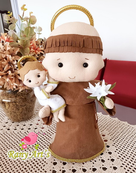 Santo Antonio em Feltro 40cm