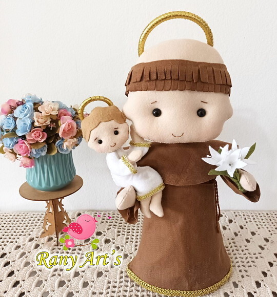 Santo Antonio em Feltro 40cm