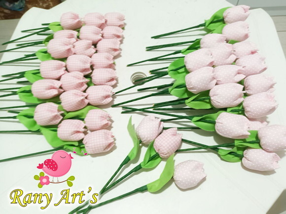 Tulipas no Palito Kit com 20 Unidades