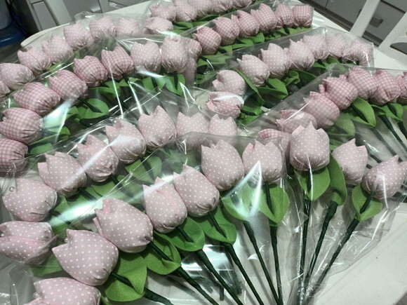 Tulipas no Palito Kit com 20 Unidades