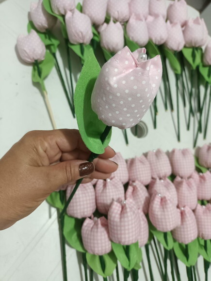 Tulipas no Palito Kit com 20 Unidades