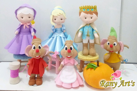 Tuma Cinderella com 7 Peças