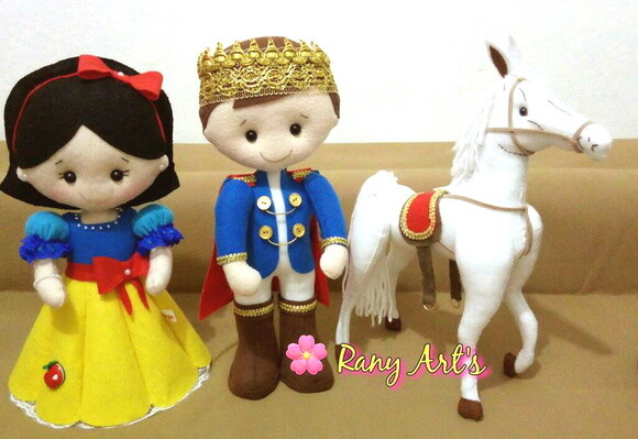 Turminha Branca de Neve Completa 12 Peças