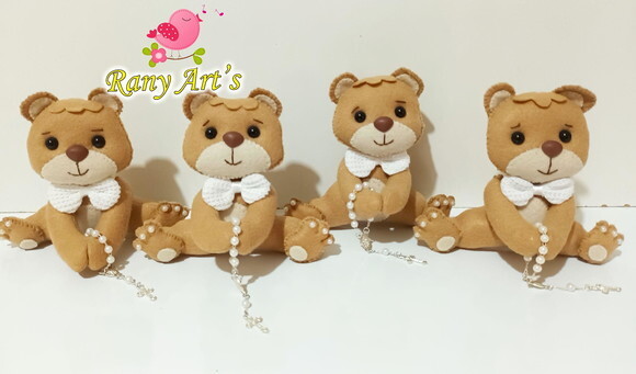Ursinho para Lembrancinha - 12cm