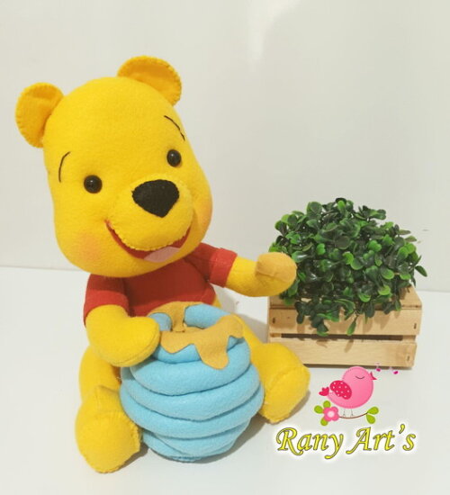 12 Centros de Mesa Ursinho Pooh