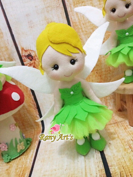 2 Fadinhas Tinker Bell com 30cm e 25cm