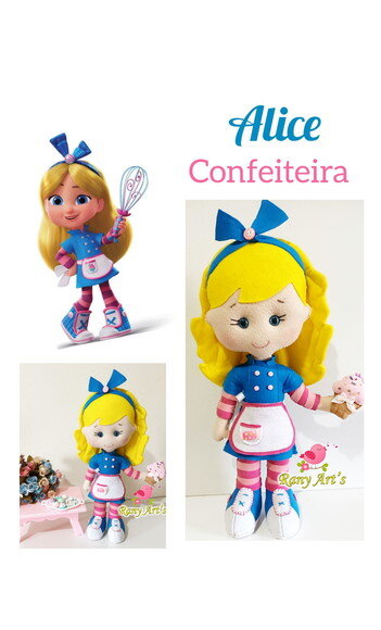 Alice Confeiteira 35cm
