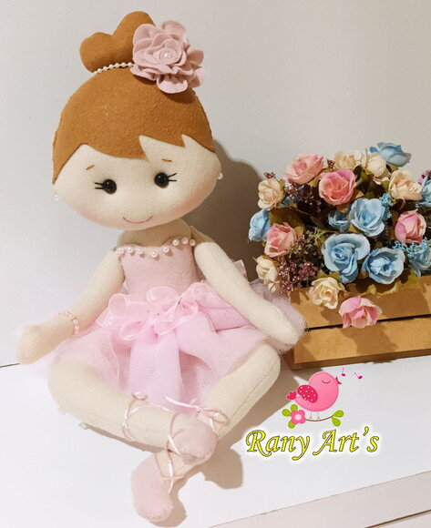 Bailarina Sentada 28cm