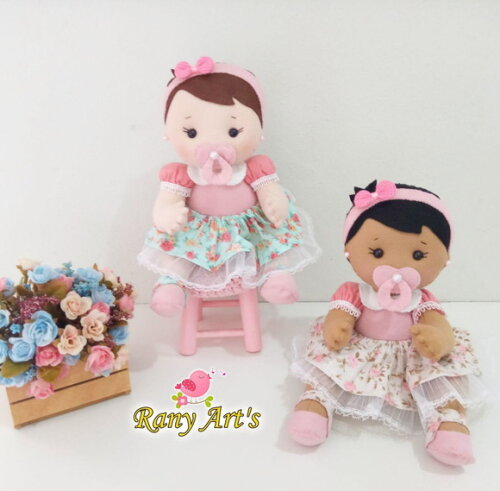 boneca bebezinha para decoração