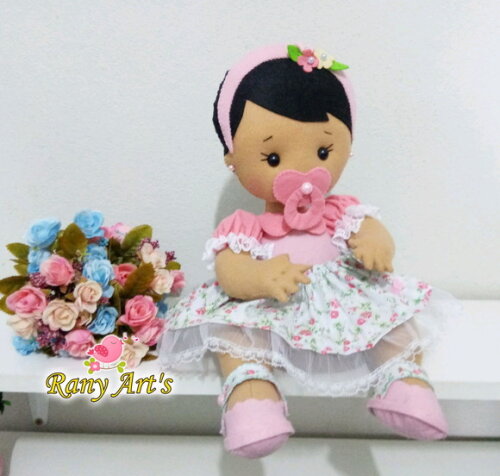 boneca bebezinha para decoração