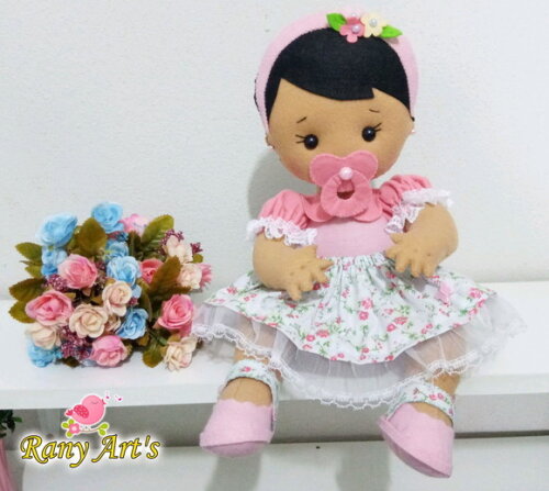 boneca bebezinha para decoração