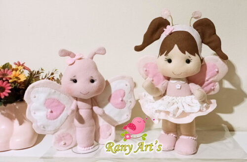 Boneca Borboleta e Borboleta