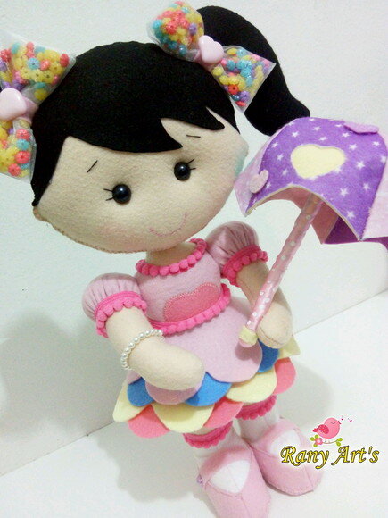 boneca chuva de amor