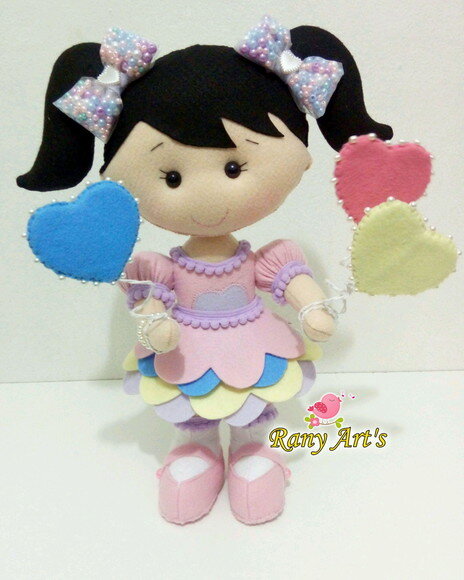 Boneca Chuva de Amor