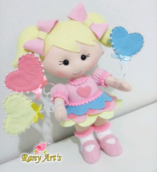 Boneca Chuva de Amor 30cm