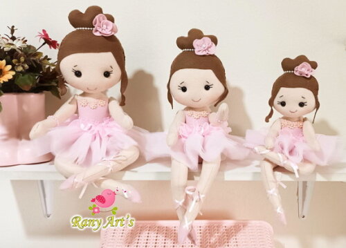 Bonecas Bailarinas Trio