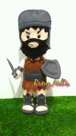 Boneco Golias com 30cm