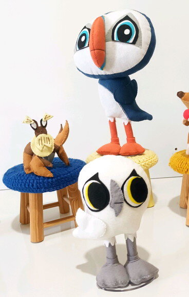 Bonecos Puffin Rock com 6 Peças
