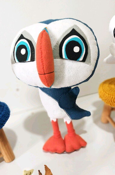 Bonecos Puffin Rock com 6 Peças