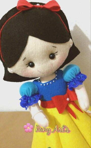 Branca de Neve com 20cm