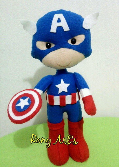 Capitão América com 30cm