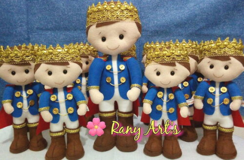 Centrinhos de Mesa Principe - 20cm Kit com 12 Unidades