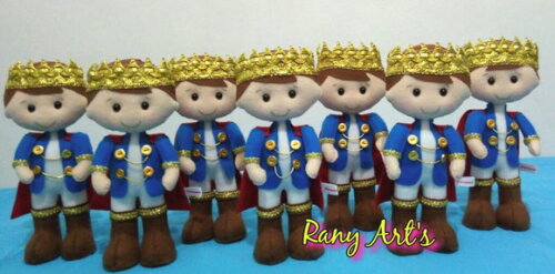 Centrinhos de Mesa Rei Arthur 20cm Kit c/ 12 Unidades