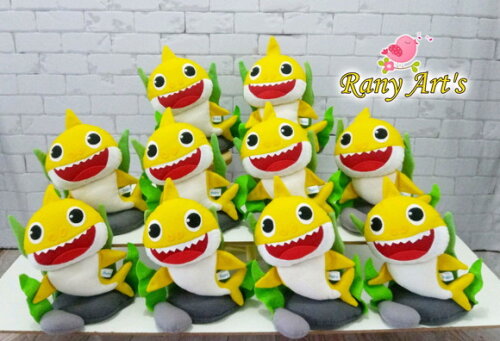 Centro de Mesa Baby Shark Personalizado -20cm