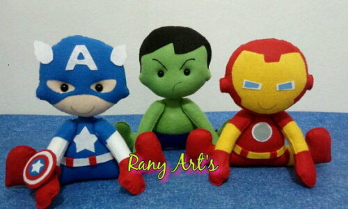 Centro de Mesa Capitão América 20cm