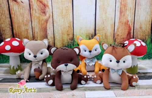 Centros de Mesa Bosque 25cm