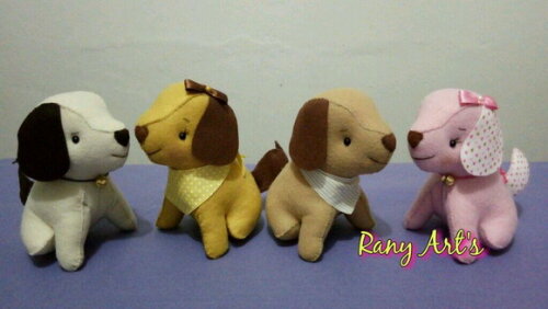 Centros de Mesa Cachorrinho Kit com 10 de 15cm