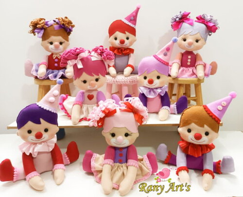 Centros de Mesa Circo Rosa