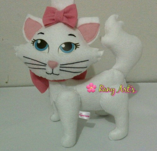 Centros de Mesa Gata Marie 12 Unidades