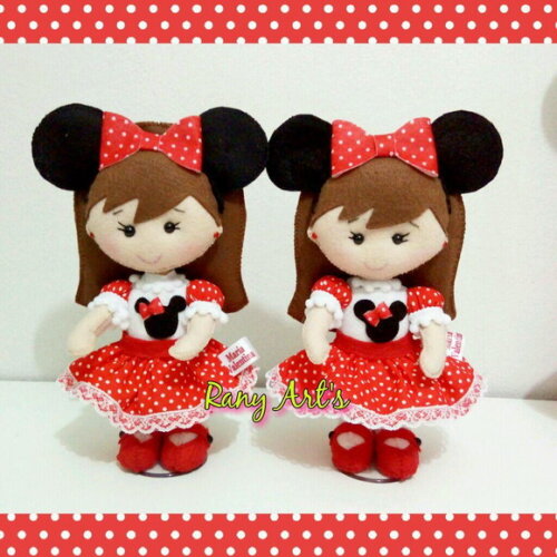 Centros de Mesa Minnie com 20cm