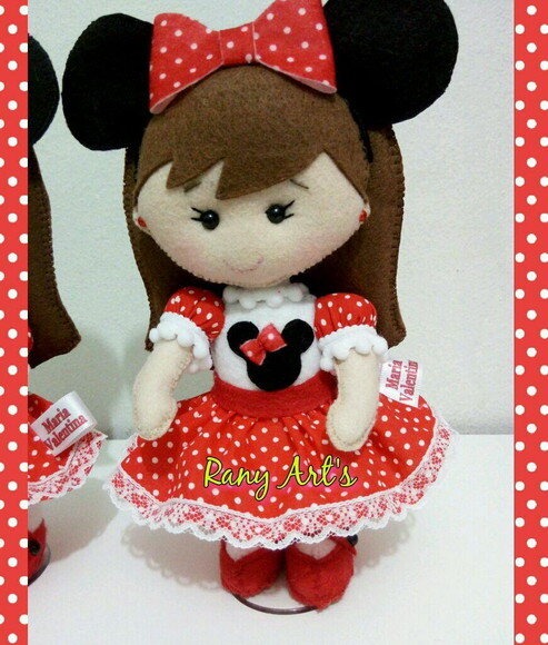 Centros de Mesa Minnie com 20cm