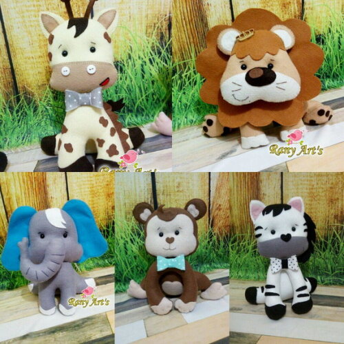 Centros de Mesa Safari com 20cm