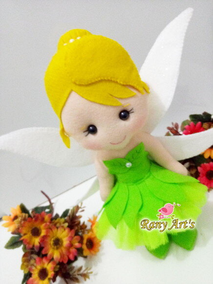 Centros de Mesa Tinker Bell com 20cm Kit com 12