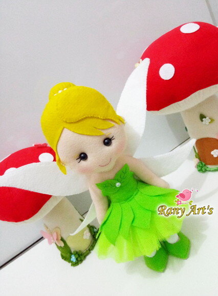 Centros de Mesa Tinker Bell com 20cm Kit com 12