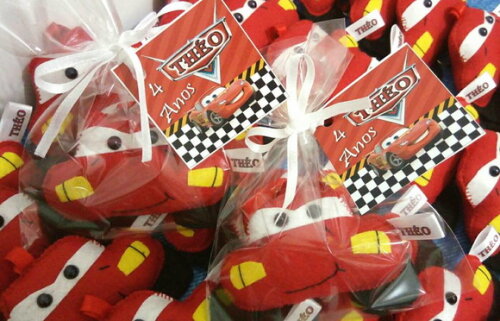 Chaveiros Mcqueen - Chaveiros dos Carros - Kit c 10 Unidades