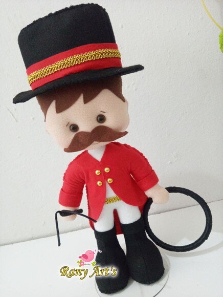 domador do circo GRANDE Aprox. 38cm
