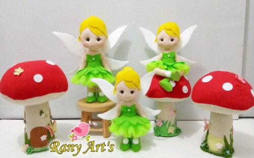 Fadinha Tinker Bell com 30cm