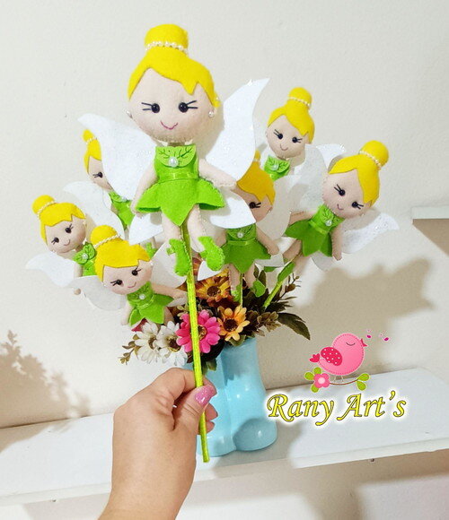 Fadinhas Tinker Bell no Palito Kit com 12 Unidades