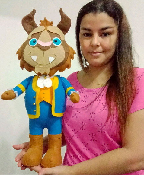 Fera com 55cm de atura