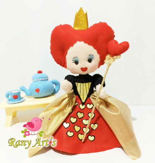 Kit Alice no País das Maravilhas com 10 Peças